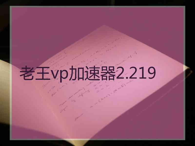 老王vp加速器2.219