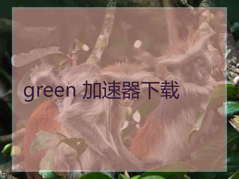 green 加速器下载