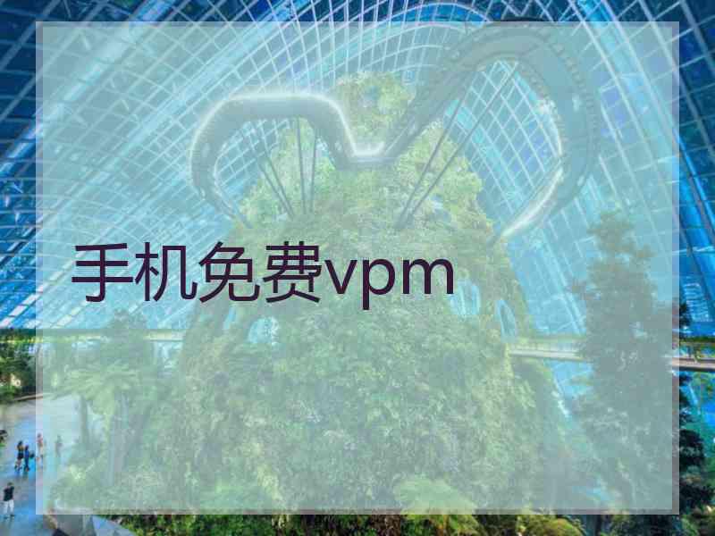 手机免费vpm