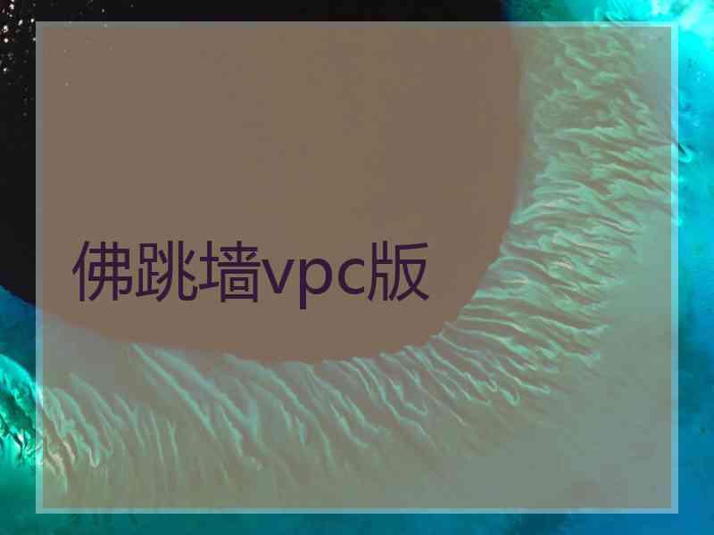 佛跳墙vpc版