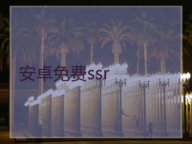 安卓免费ssr