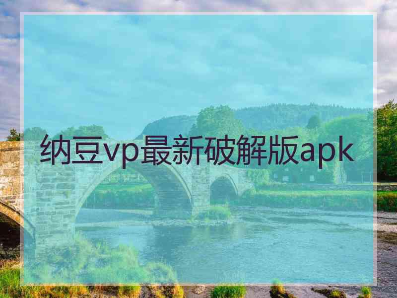 纳豆vp最新破解版apk