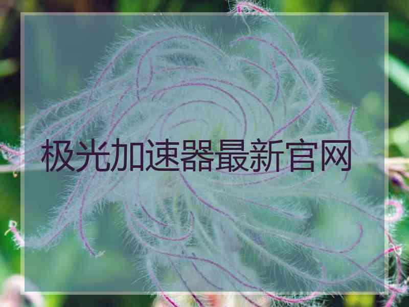 极光加速器最新官网