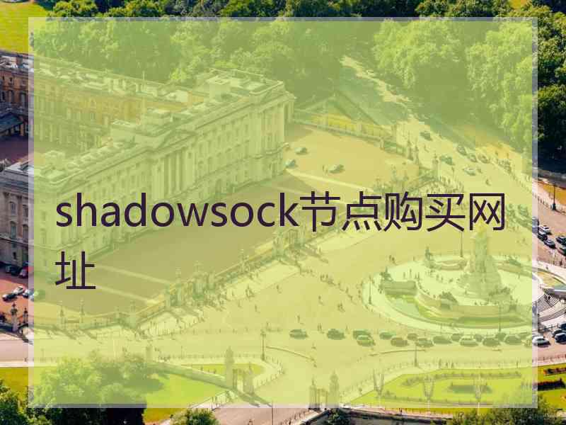 shadowsock节点购买网址