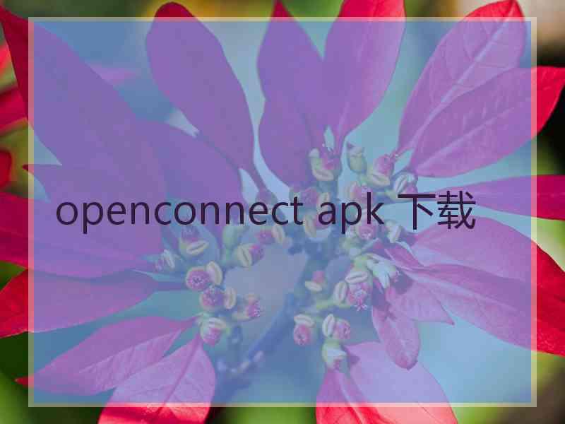 openconnect apk 下载