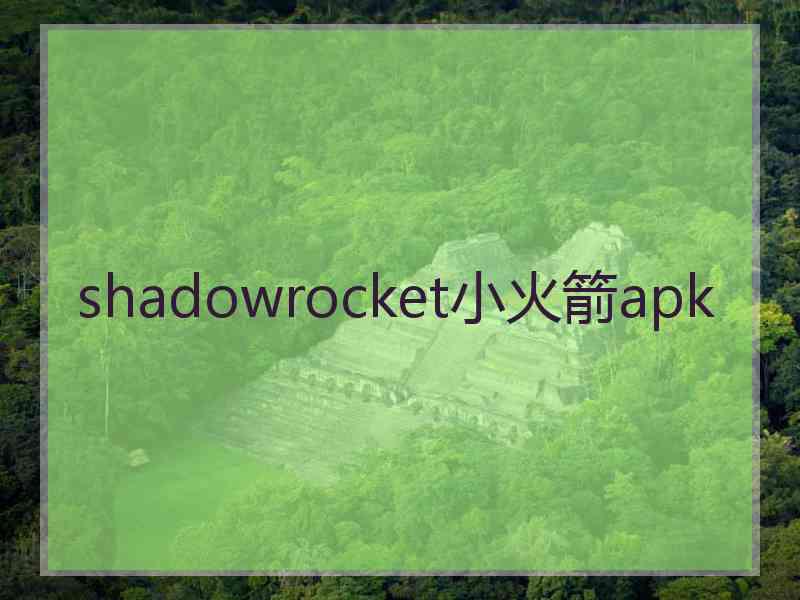 shadowrocket小火箭apk