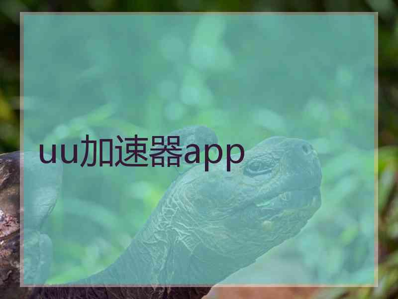 uu加速器app