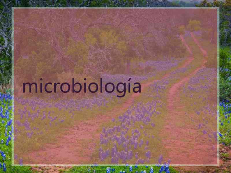 microbiología