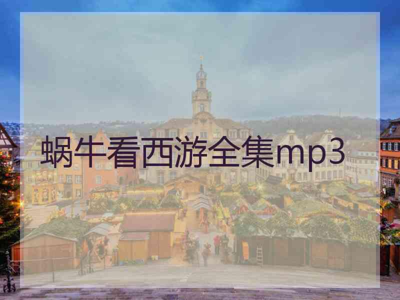 蜗牛看西游全集mp3