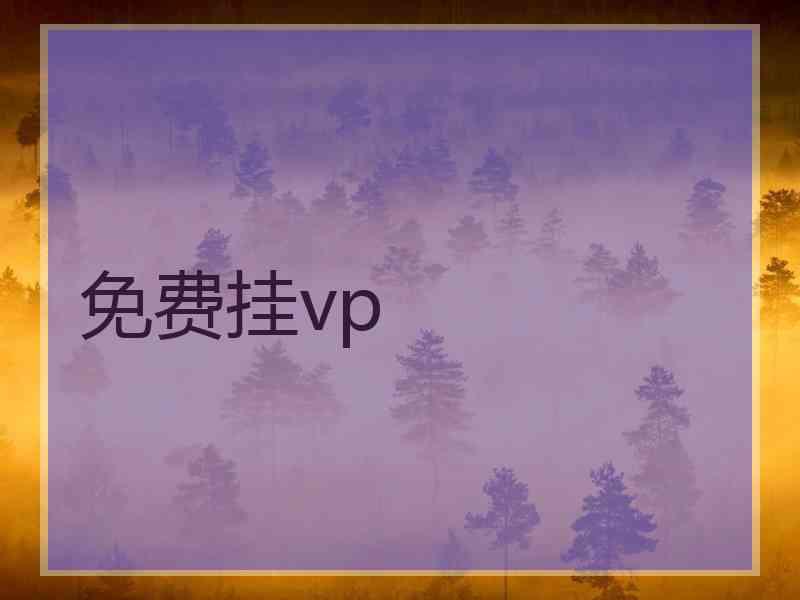 免费挂vp